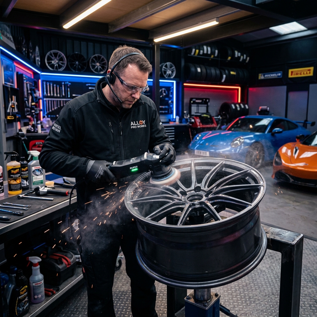 Taller especialista en restauración de llantas y pinzas en Pinto Madrid